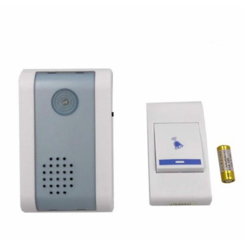 bel rumah wireless door bell waterproof bell listrik rumah 1 receiver