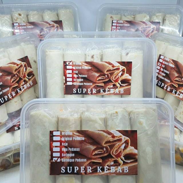 

KEBAB SUPER FROZEN ORIGINAL KEJU BARBEQUE KEBAB MINI SUPER