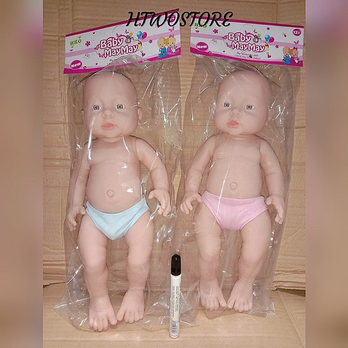 Mainan Edukasi Anak - Boneka Kelamin Baby Maymay Perempuan Laki Laki Berkualitas