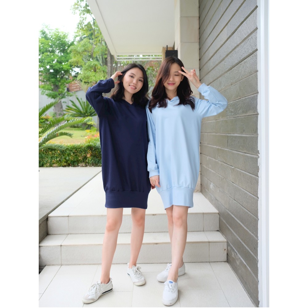 Kadaka D-0178 Dress Hoodie Tangan Panjang