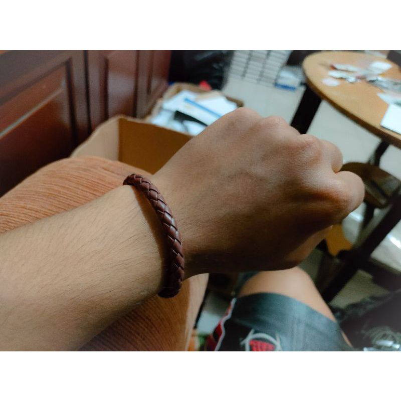 Gelang tali bulat pria wanita