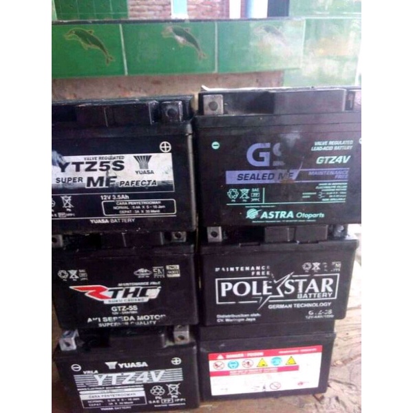 Jual AKI BEKAS KERING NORMAL . KUAT SETATER(GARANSI 3 MINGGU) | Shopee