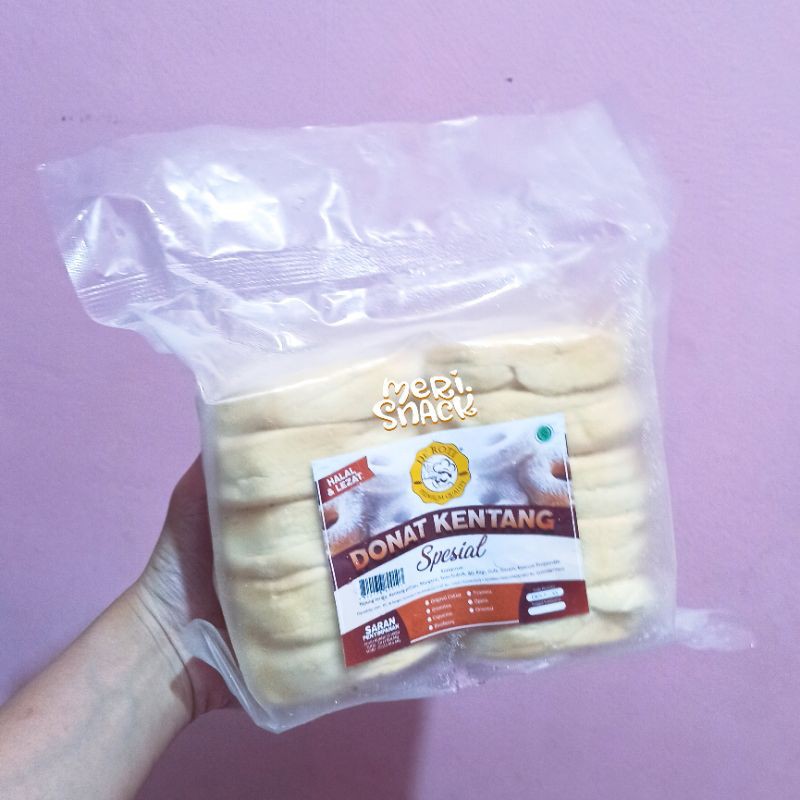 

Donat Kentang De Roti Isi 10 / Donat Kentang / Donat Beku / Donat Frozen