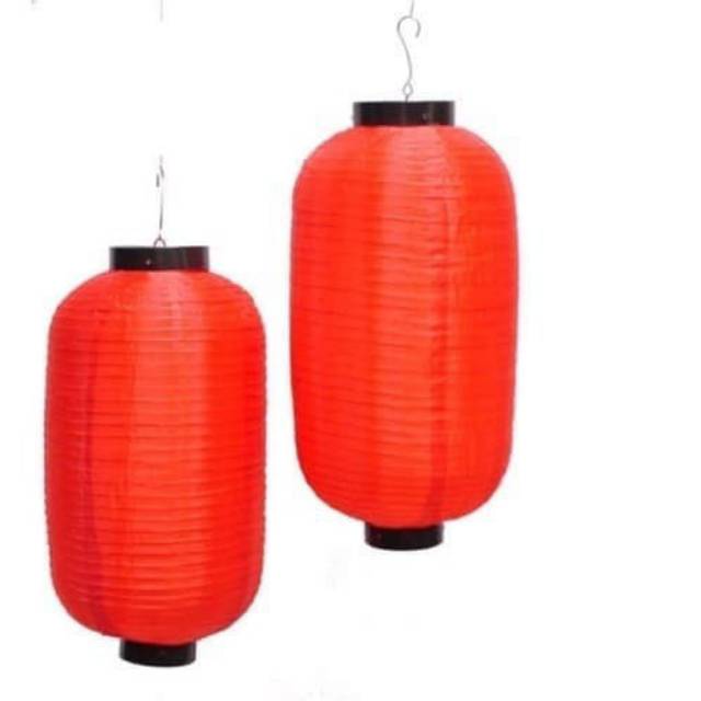 Lampion Jepang Lonjong Kain Parasut