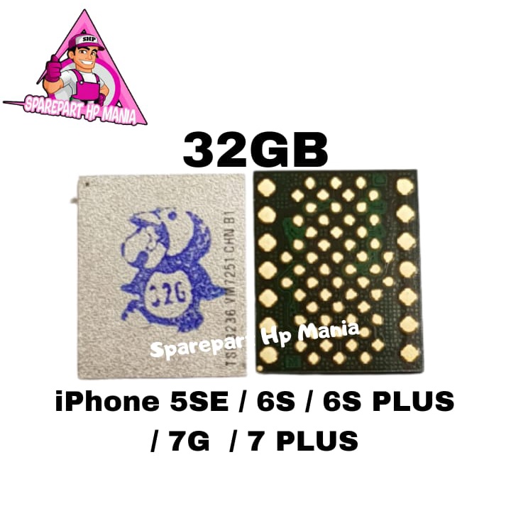 IC NAND FLASH PCIE 32GB IP 5SE 6S 6SPLUS 7G 7 PLUS 32 GB ORIGINAL NEW