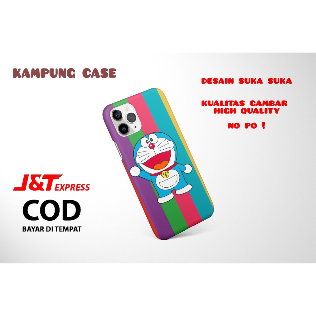 CUSTOM CASE HARDCASE FULLPRINT DORAEMON FOR IPHONE SAMSUNG