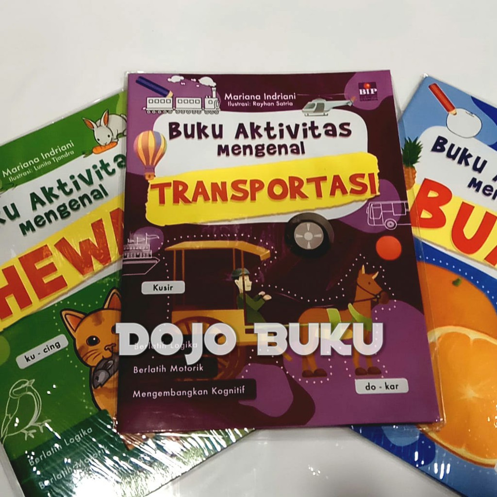 Seri Buku Aktivitas Mengenal by MARIANA INDRIANI