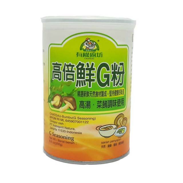 

CHATEAU SEASONING 200 G - VEGETARIAN NO MSG MUSHROOM