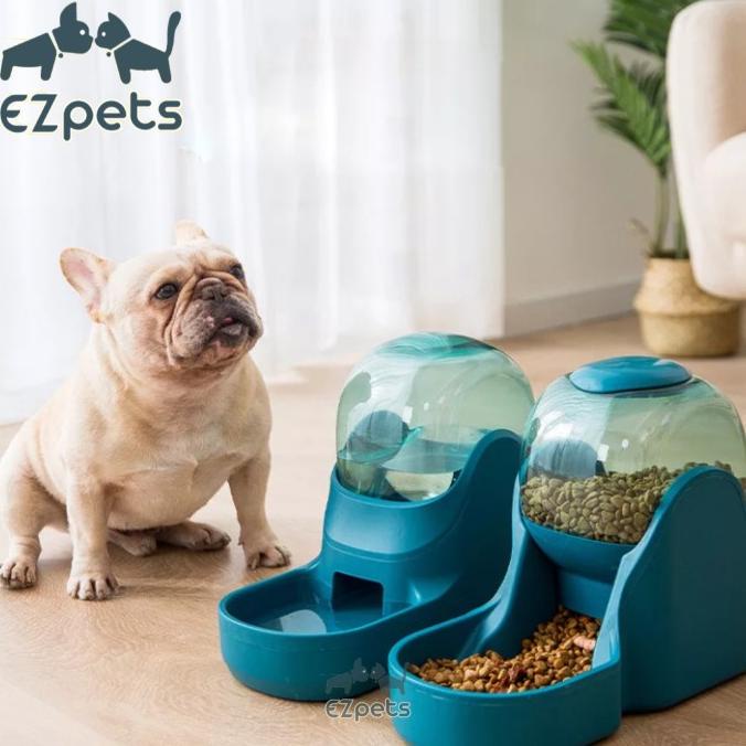 

(BISA COD) Dispenser Automatic Feeder Dog Cat Makan Minum Anjing TERJAMIN Kode 296