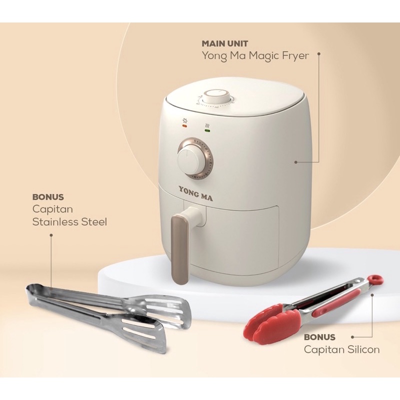 YONG MA MAGIC AIR FRYER YMF101 - 100% ORI