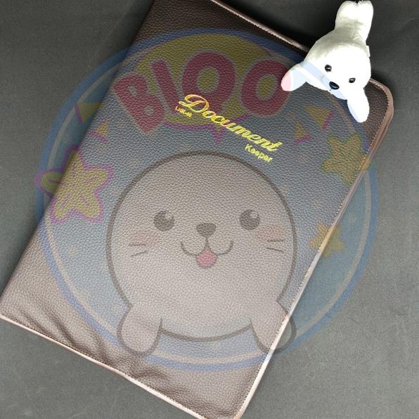 

PROMO HARI INI Map Dokumen / Document Keeper / Clear Holder Cover Kulit Isi 40 lbr Best Promo