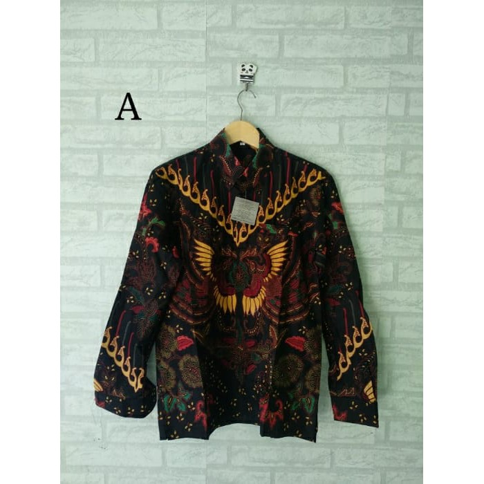 kemeja batik pria lengan panjang