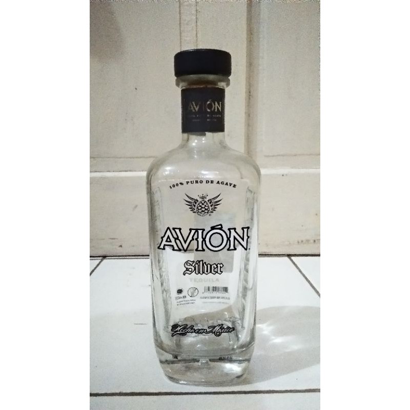 Jual Botol Bekas Avion Silver Tequila.