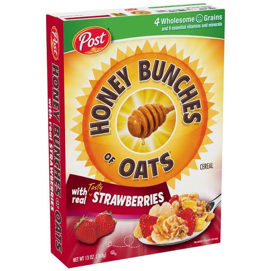 

Post Honey Bunches of Oats - sereal sarapan impor usa - Starwberry
