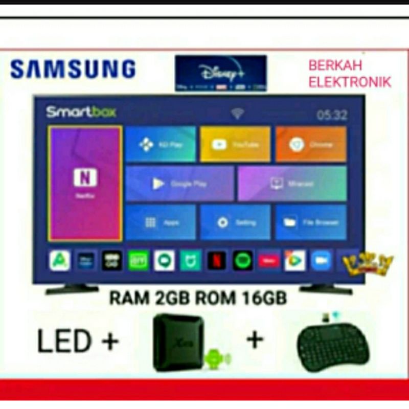Samsung led digital tv smart android box 32 inch 32 T 4001