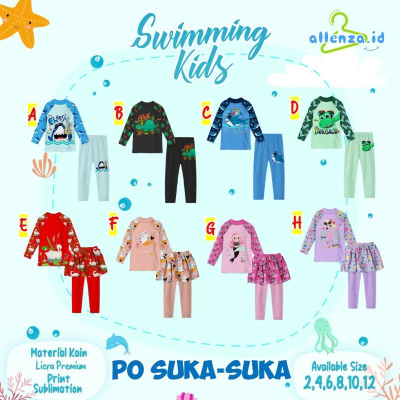 Baju renang anak Allenza