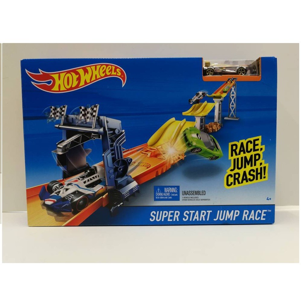Hot Wheels Super Start Jump Race Track Original Mattel