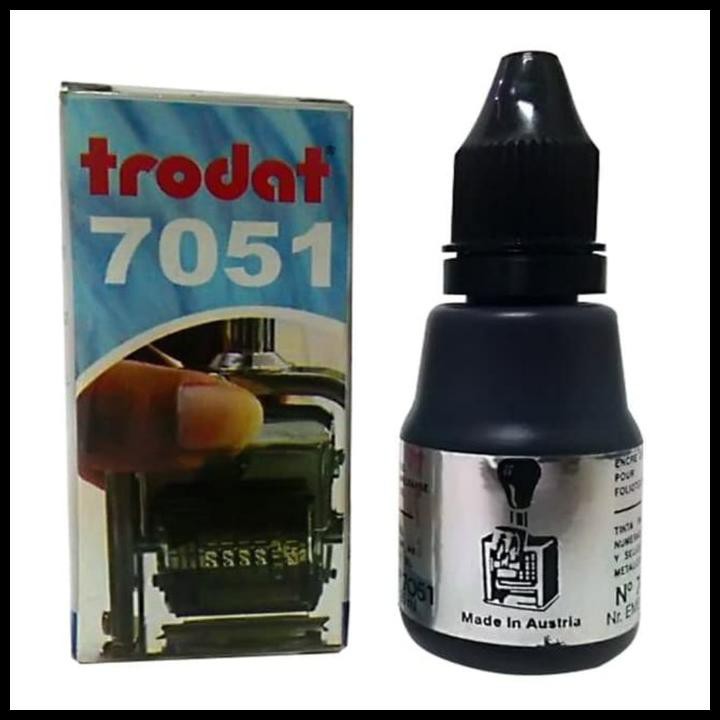

TRODAT 7051 TINTA STEMPEL ANGKA OTOMATIS UNTUK STEMPEL NUMERATOR