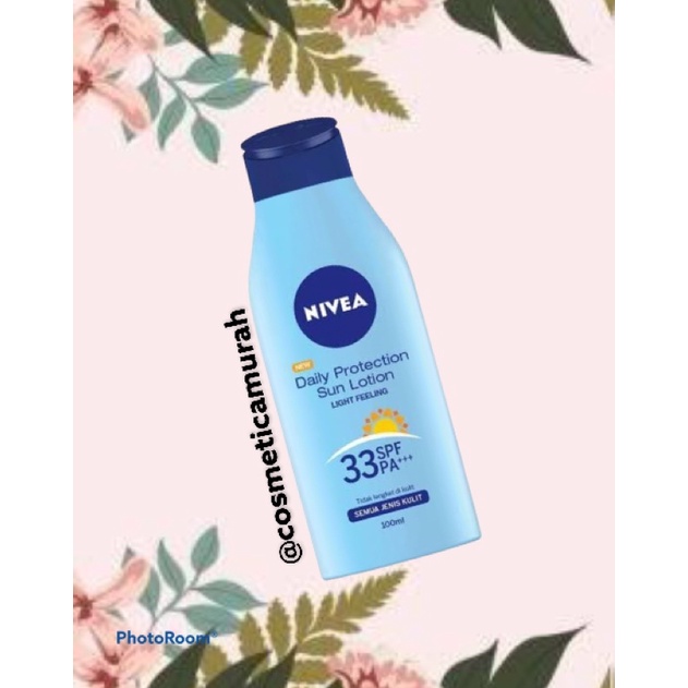 nivea sun protect &amp; white spf 50 pa +++ || nivea sun spray protect and refresh spf 50 pa ++++ || nivea daily protection sun lotion spf 33 pa +++ 100 ml