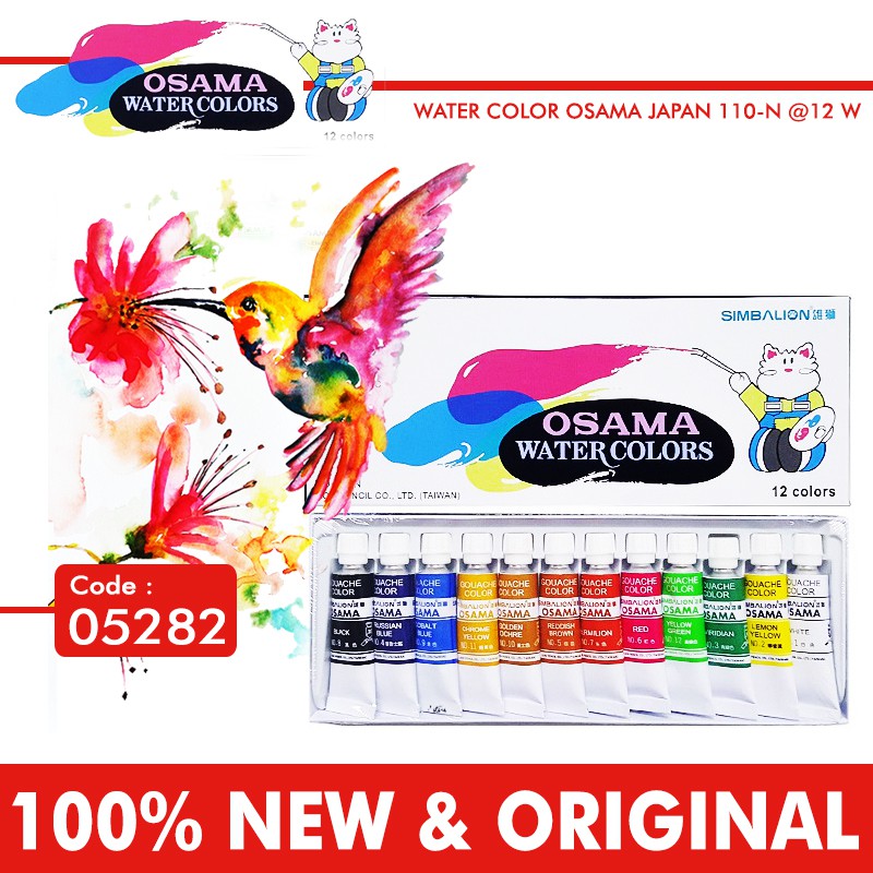 

Water Color Osama Japan 110-N 12 clr 05282