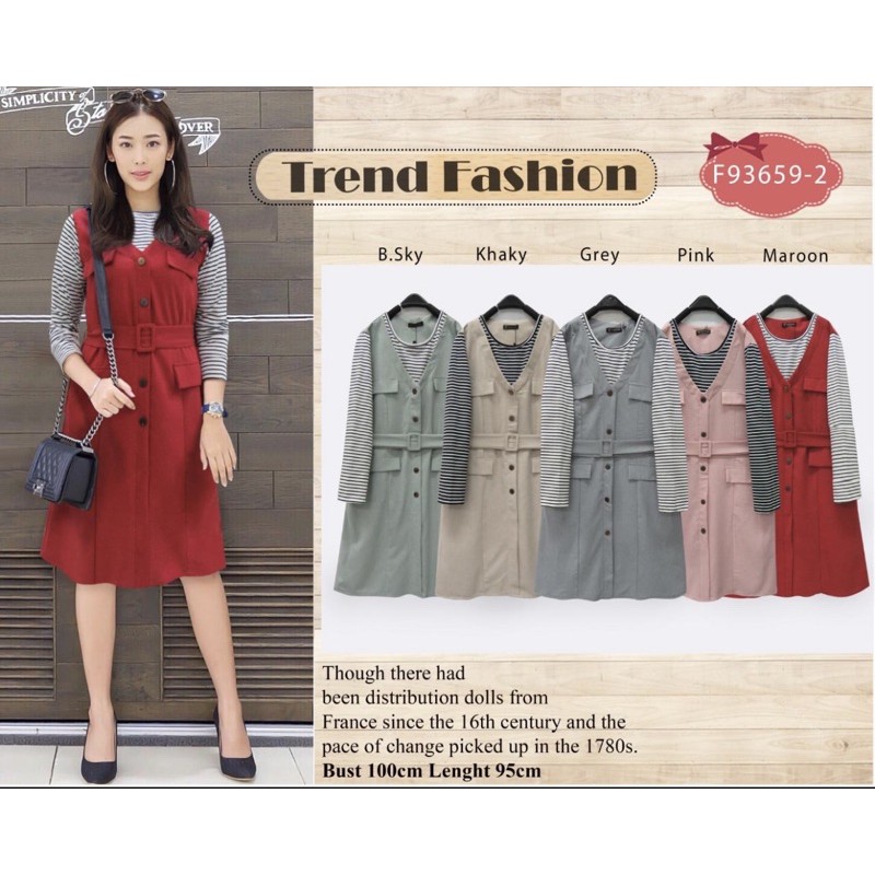 EXTU Overall Tunik Set