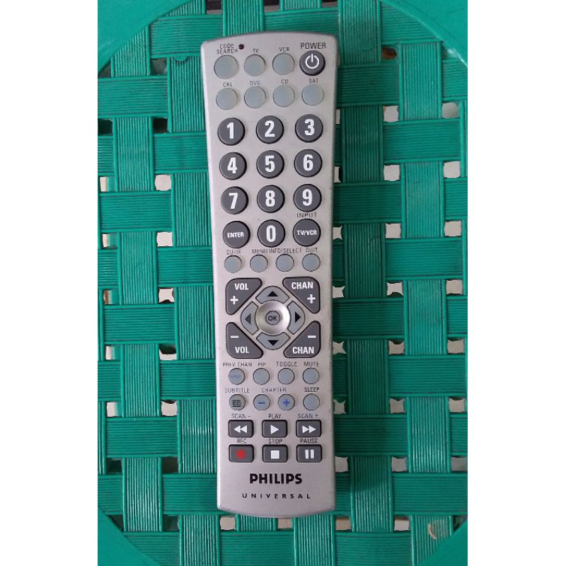 REMOTE TV PHILIPS UNIVERSAL ORIGINAL