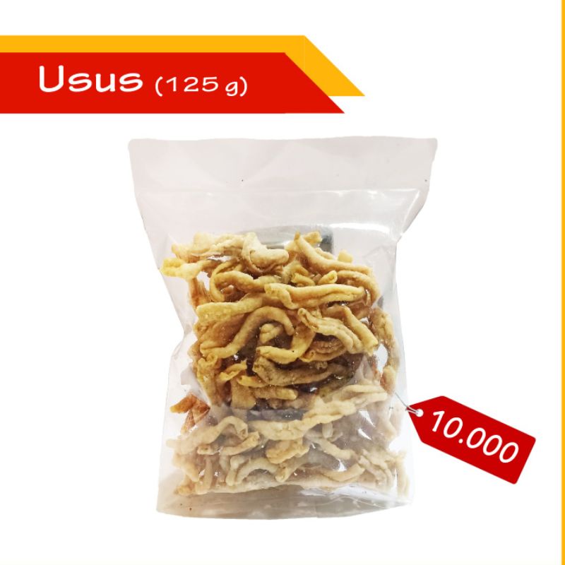 

Kripik Usus 125 g