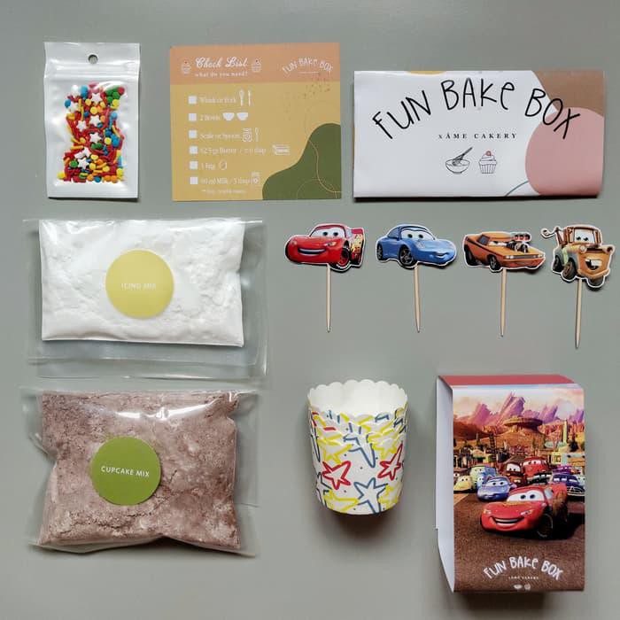 

Funbakebox - Cupcake Kit Activity - Cars