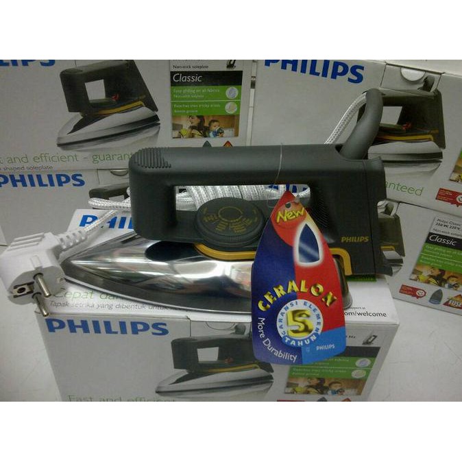 Philips Setrika HI 1172 HI1172 Dry Iron Gosokan Strika