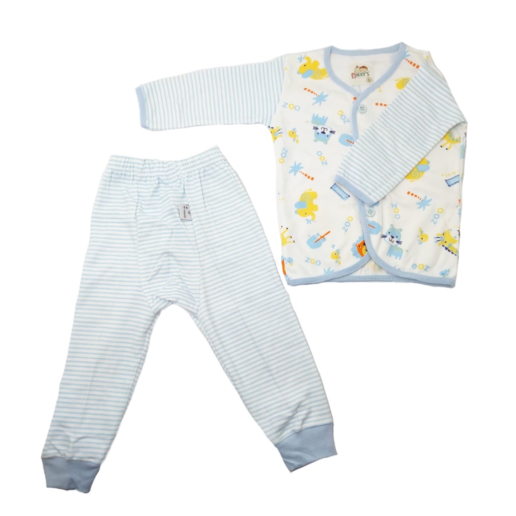 Baju Bayi Setelan Kancing Depan