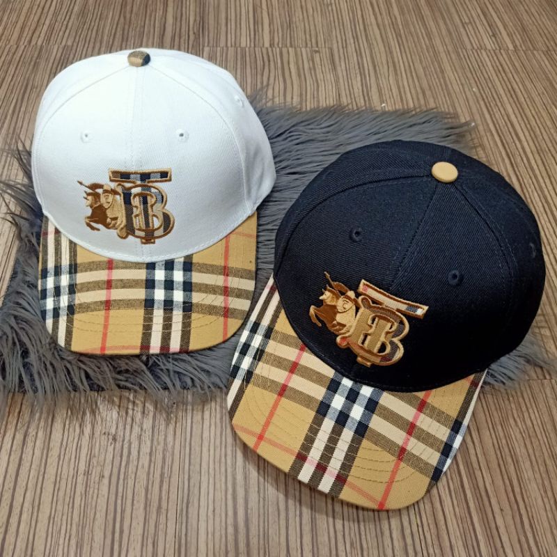 Topi Baseball Burberry Topi premium Quality Unisex