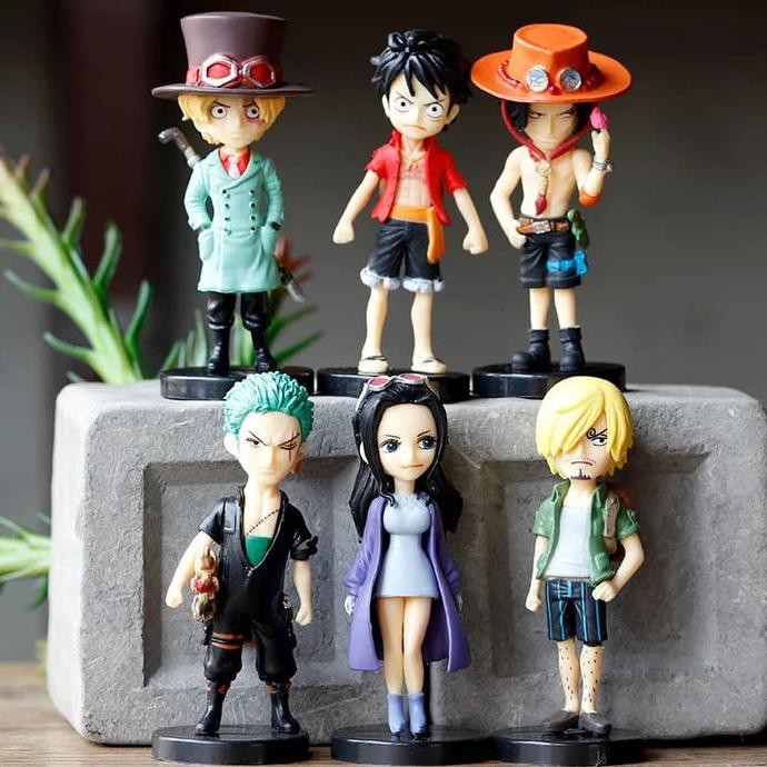 Wcf One Piece Stampede Set 6 Action Figure One Piece