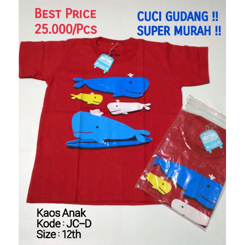 KAOS ANAK 8 10 12 14Thn LAKI-LAKI/CUCI GUDANG BAHAN BAGUS/MURAH BERKUALITAS