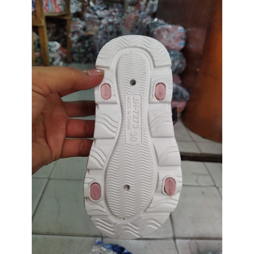 SEPATU ANAK UNISEX TRENDI !!!!! 7273-A1 24-35 KEKINIAN SANDAL ANAK_SEPATU TALI BELAKANG_SANDAL GUNUNG ANAK