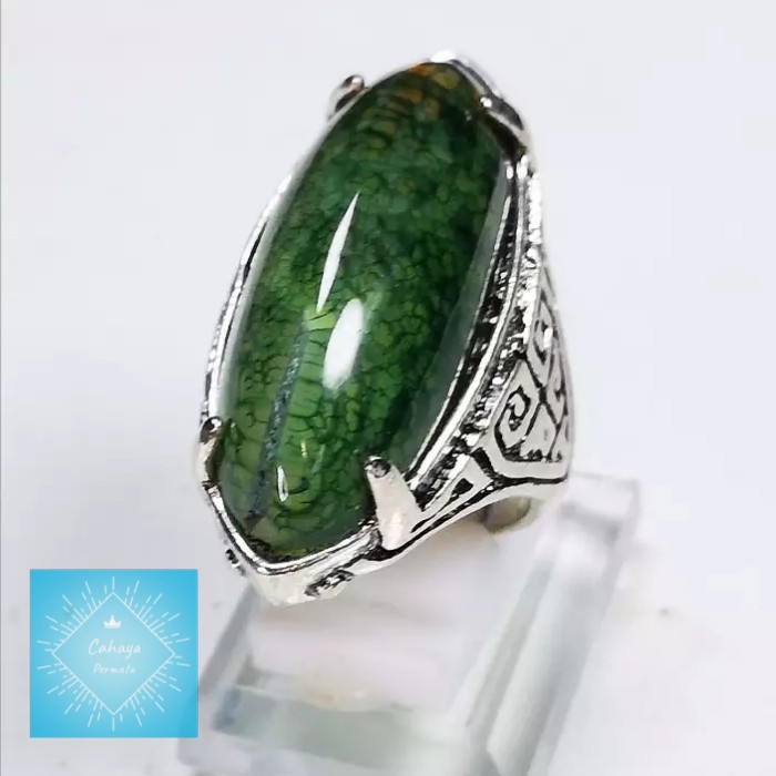 BATU AKIK ASLI NATURAL PANDAN SISIK NAGA GARANSI BATU ASLI