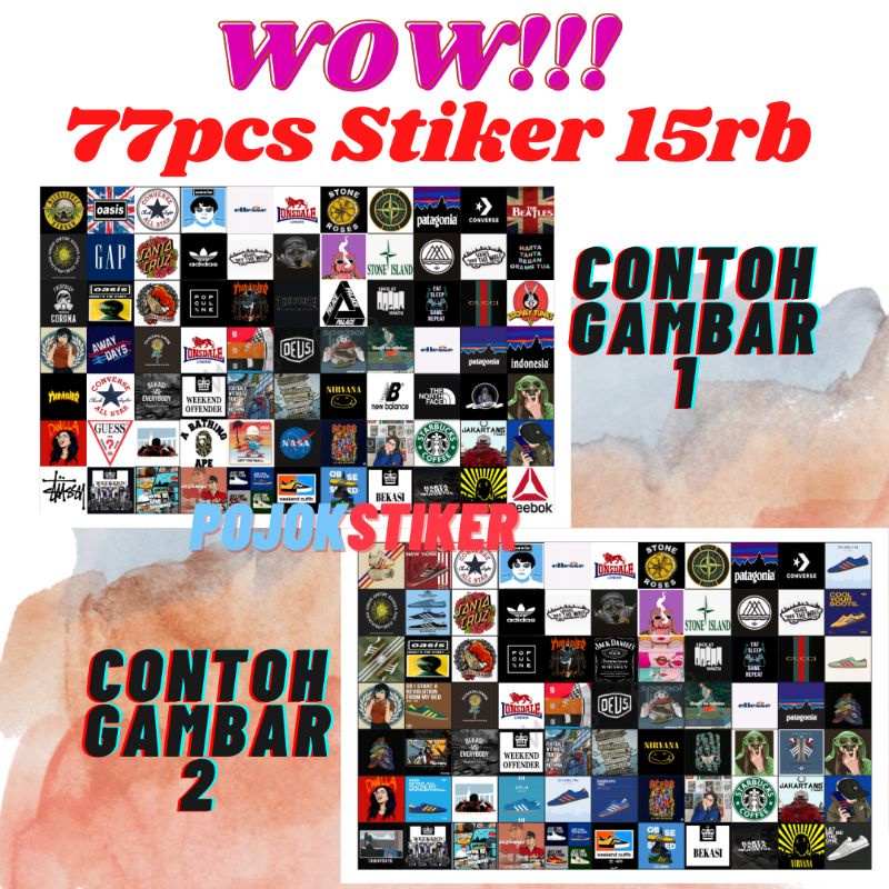 

Stiker Casual kekinian