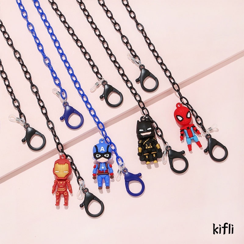 1 Pcs,Mask Chain Kalung Neck Strap,Hijab Rantai,Kacamata,Kartun,Untuk Anak