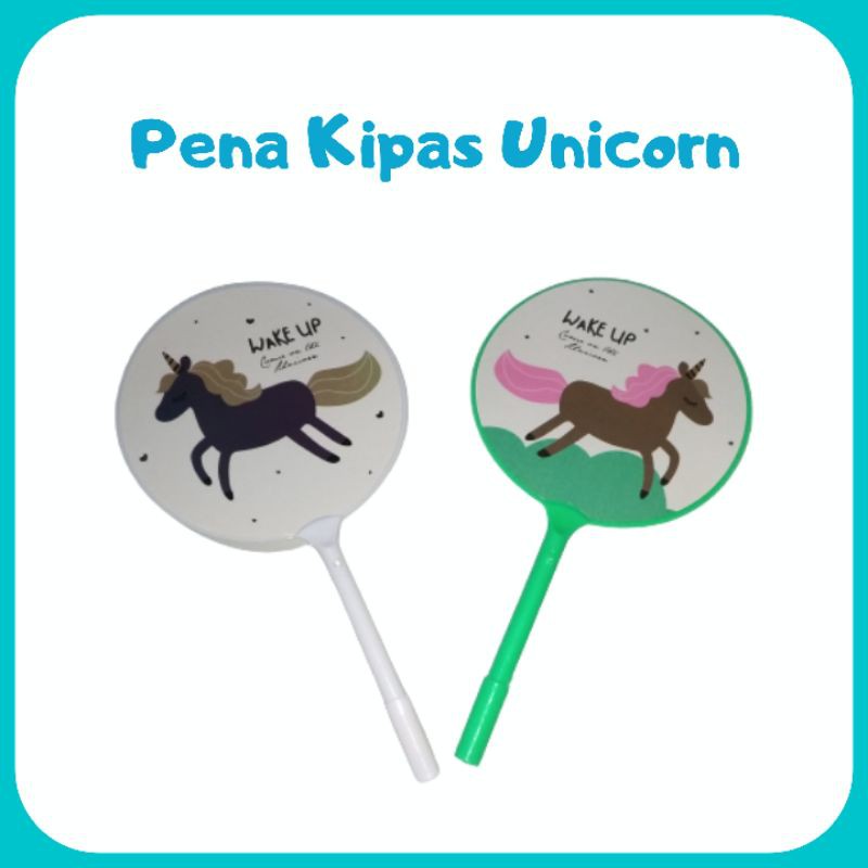 

PENA KIPAS LUCU UNICORN KARAKTER IMPORT