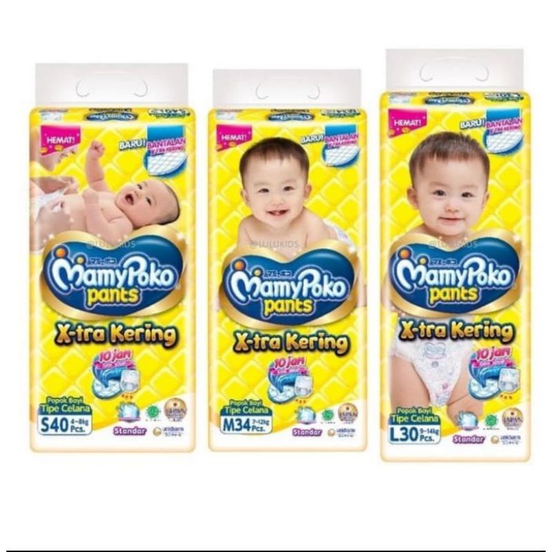 Mamypoko Pants L // popok bayi ukuran L // Mamypoko