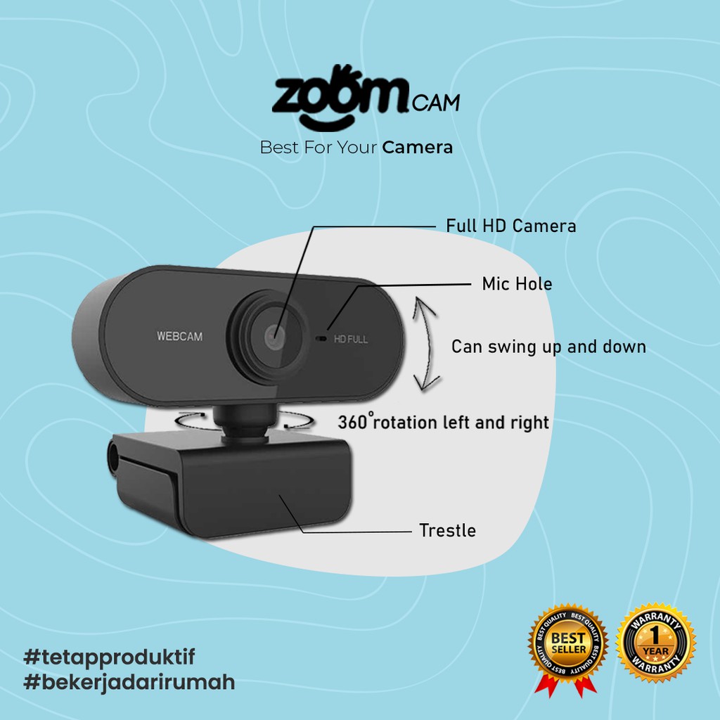 Webcam Zoom Cam Full HD