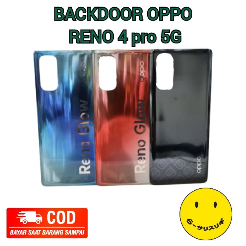 BACKDOOR BACKCOVER TUTUP BELAKANG OPPO RENO 4 PRO 5G CASING BELAKANG