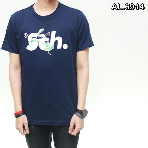 Kaos Pria Distro | Kaos SCH A-6914 | Baju Kaos Branded | Kaos Murah