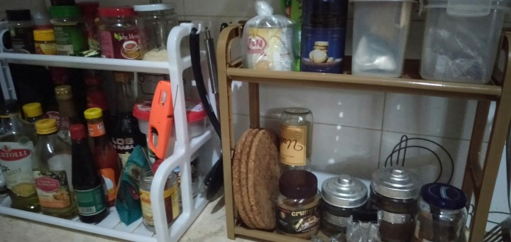 Tkis Rak Dapur Rak Wastafel Rak Plastik Serbaguna Rak Kecil Rak Mini Cuc-210