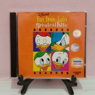 VCD DONALD DUCK , Huey Dewey Louie Greatest Hits (Original)
