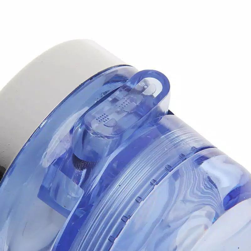 Kepala Super Shower - Ion Shower Head Spa Healt hcristal Biru 3in10