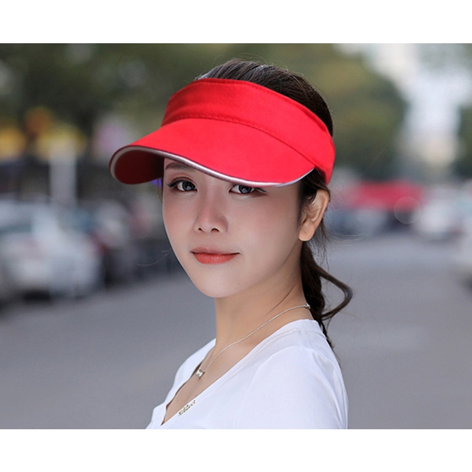 Topi Golf Tenis Lari Olahraga Adjustable Untuk Pria/Wanita TP012