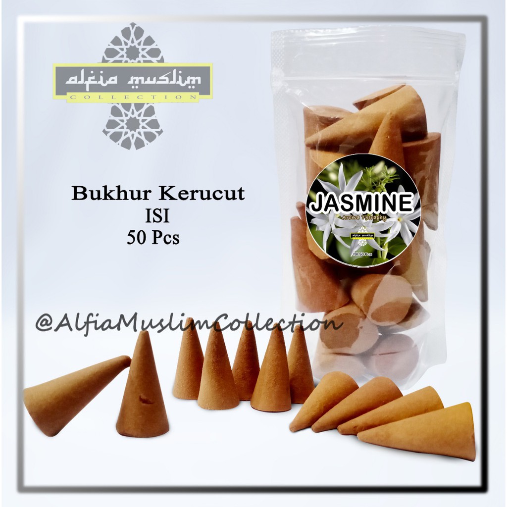 Buhur Kerucut Bukhur Gahru Bakhor Dupa Cone Pengharum Ruangan isi 25 pcs