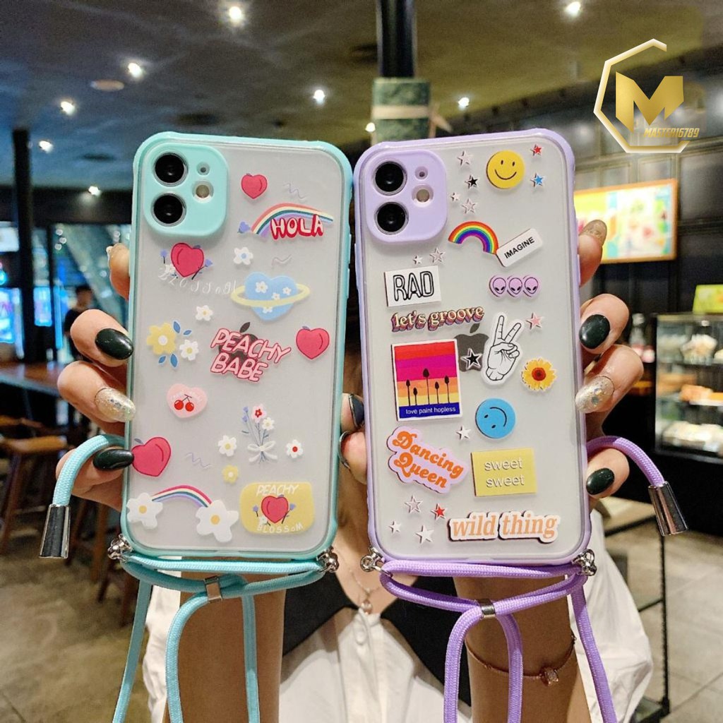 SS186 CASE SLINGCASE TALI LANYARD XIAOMI REDMI 6A 8A PRO 8 9A 9C 9 NOTE 7 8 9 PRO 10X 9S MA1161