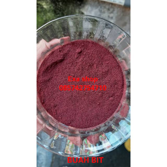 

Buah Bit Merah Bubuk - Serbuk / Pure Beetroot Powder 1 kg