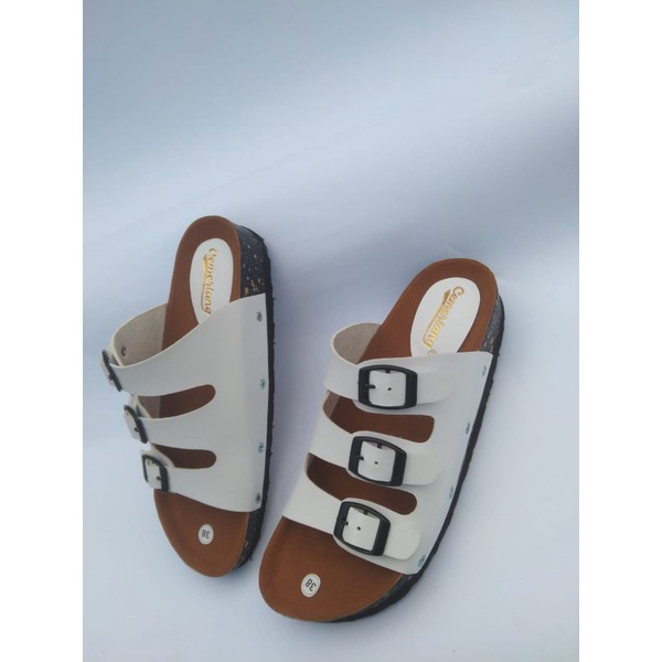 Sandal Wanita Casual Sandal Slop Sol Puyuh *GESPER 3 Seri 023* RistiOlshop27